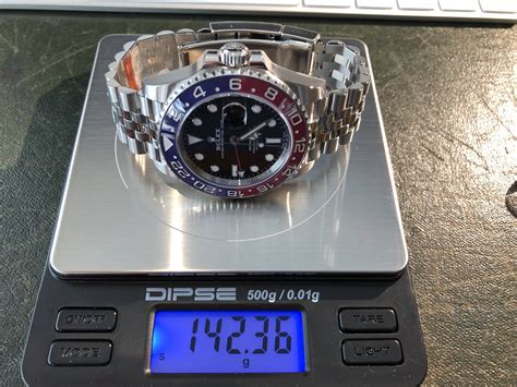 how much does a rolex watch weight|rolex submariner weight in grams.